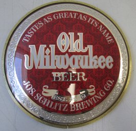 1973 OLD MILWAUKEE BEER Hanging Sign