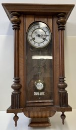 Vintage ELGIN Hanging Wall Clock For Repair