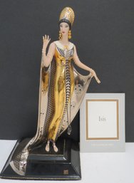 House Of ERTE 'ISIS' Limited Edition Porcelain Figurine By Franklin Mint