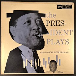 Oscar Peterson The President Plays / MGV-8144 / LP Record