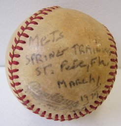 1979 NEW YORK METS Game Used Baseball