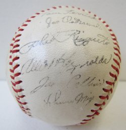 1950 NEW YORK YANKEES Souvenir Facsimile Signed Baseball