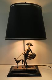 Symphony In Black Lamp By House Of Erte