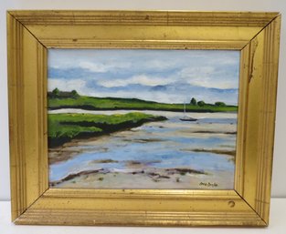 ANN DOYLE Framed Oil On Canvas Framed Painting