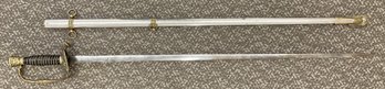 1851 Model Post Civil War U.S. Officers Sword And Scabbard By Ridabock & Co. N.Y.