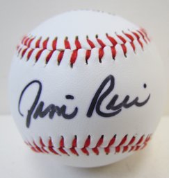 Single Signed JIM RICE Baseball