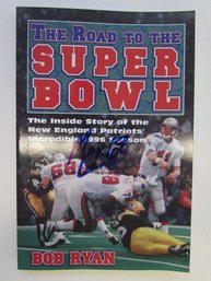 1997 THE ROAD TO THE SUPER BOWL Autographed Football Book By 6 Players