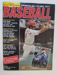 Signed 1977 MARK FIDRYCH Baseball Magazine