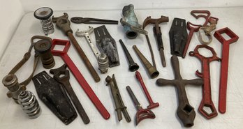 Collection Of Older Fire Equipment/Tools