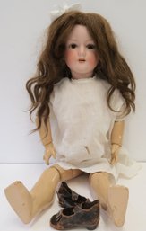 28 Tall Doll With Armand Marseille Porcelain Head & Composite Body