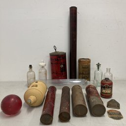 (16) Early Fire Extinguishers/Fire Themed Material