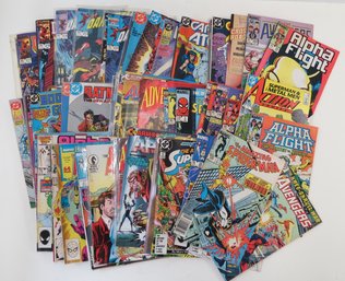 (Over 50) Mostly 1970s - 1990s SuperHero Comic Book Collection LOT #2