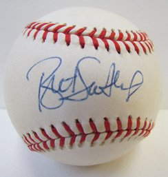 Brett Saberhagen Single Signed Boston Red Sox Baseball