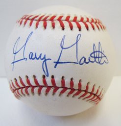 Gary Gaetti Single Signed Boston Red Sox Baseball