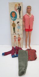 1962 KEN Barbie Doll In Original Box With Original Clothing