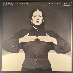 Lene Lovich / Stateless / JE 36102  LP Record