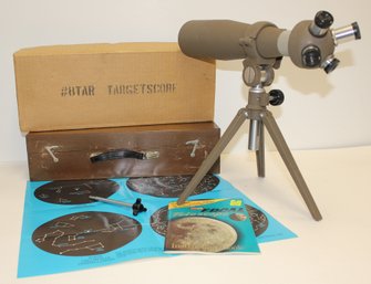 Vintage FOCAL TASCO 70mm Telescope In Original Box With Paperwork