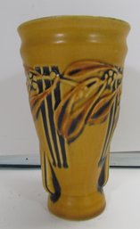 Vintage ROSEVILLE Pottery Vase With Wincraft Pattern