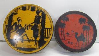 (2) Vintage Tins/Boxes