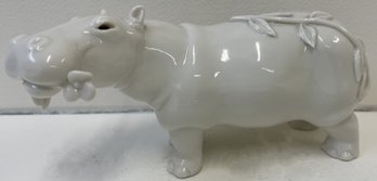 Nymphenburg Porcelain HIPPOPOTAMUS Figurine