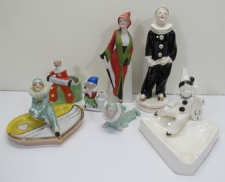 Collection Of Vintage Early 20th Century Figurines