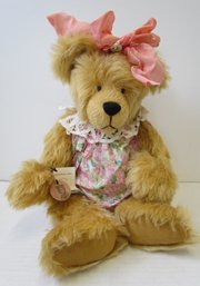 94 GILMUR RUDLEY Artist Teddy Bear Rebecca By Jackie Melerski Saraf - 20' Tall