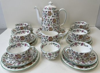 Collection Of MINTON China With Haddon Hall Pattern