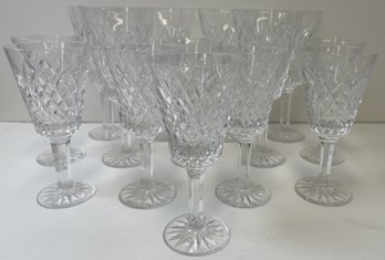 Collection Of TYRONE Crystal Wine Glasses