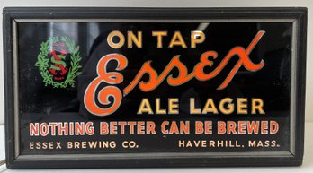 Vintage ESSEX Ale/Lager Light Up Advertising Display Sign
