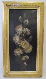 Vintage 19th Century Oil On Canvas Framed Painting