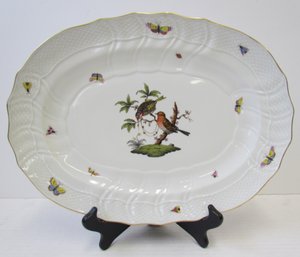 HEREND Serving Platter *Birds & Butterflies*