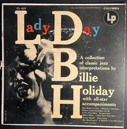 Lady Day Billie Holiday / CL 637 / LP Record