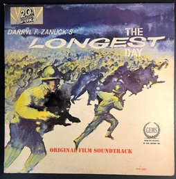 Darryl F. Zanucks The Longest Day Motion Picture Soundtrack / FXG 5007 / LP Record