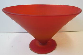 Art Deco Glass Bowl