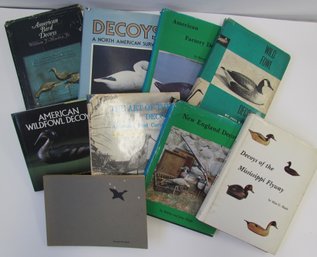 (9) DUCK DECOY Books Lot #1