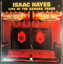 Isaac Hayes Live At The Sahara Tahoe / ENX-2-5005 / LP Record