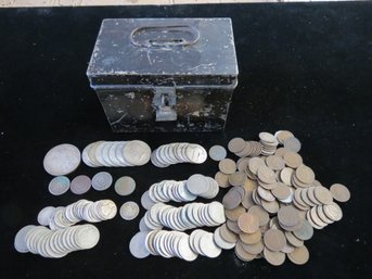 Estate US Coin Collection With Silver, Copper, Etc