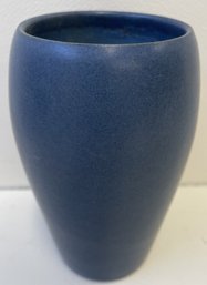 Vintage Blue Glazed Vase - 5.5' Tall