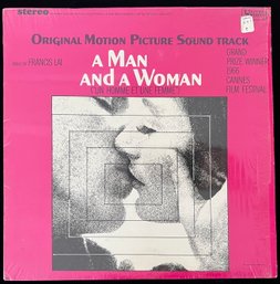 A Man And A Woman Motion Picture Sound Track Original Shrink