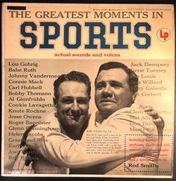 The Greatest Moments In Sports / KL 5000 / LP Record Babe Ruth Lou Gehrig