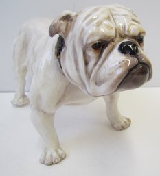 Vintage Royal Doulton Porcelain BULLDOG Figurine - 9' Long