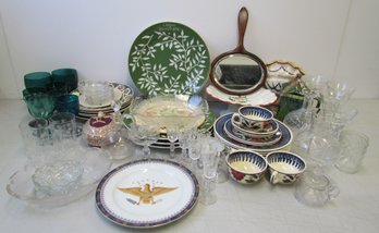 Large Lot Of Assorted Glass & China Items-Many Vintage