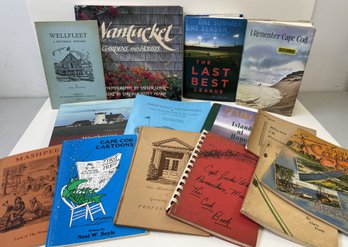 Collection Of Assorted CAPE COD Themed Books