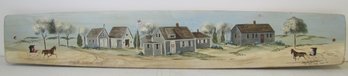 CAPE COD PRIMITIVES Painted Sign Osterville Historical Society Signed