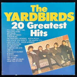 The Yardbirds 20 Greatest Hits LP - West German Import