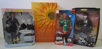 (4) Assorted BARBIE Dolls In Original Boxes Lot #9