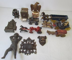 Vintage CAST IRON Lot