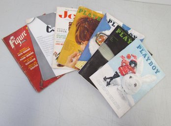 (7) 1950s - 1960s Pin-Up Magazines