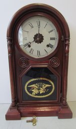 WELCH SPRING & COMPANY Dome Top Mantel Clock