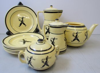 Collection Of Antique GESSHUTZT China